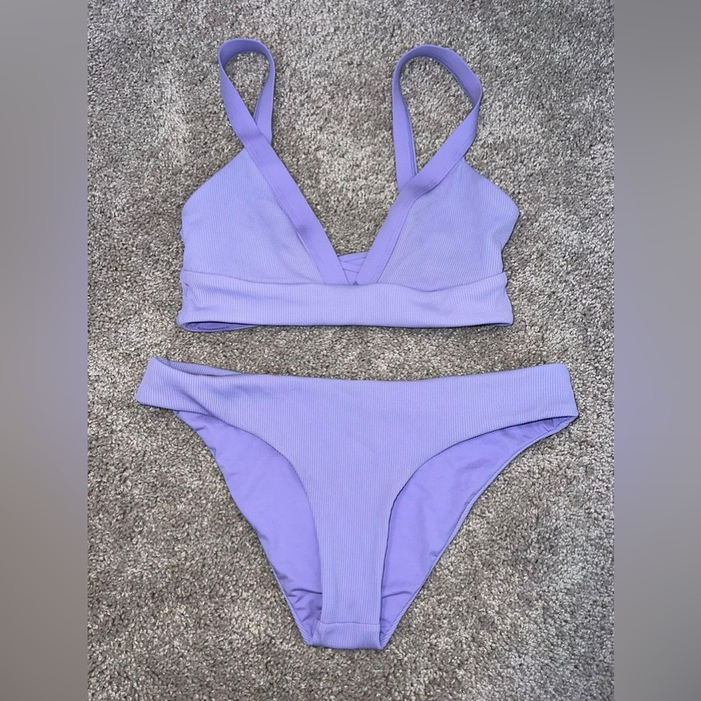 L space swimsuit top